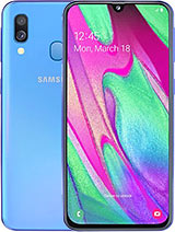 Best available price of Samsung Galaxy A40 in Paraguay